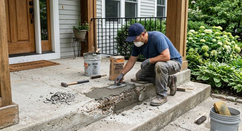 Concrete Ramp Repair in West Des Moines, IA